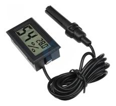 Higrômetro Termômetro Digital Com Sensor Externo Umidade E Temperatura - CONTECK