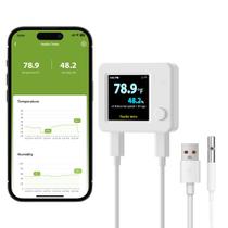 Higrômetro WiFi para Répteis MOCREO NS2 Sensor Inteligente Higrômetro WiFi para Répteis MOCREO NS2 Sensor Inteligente