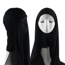 Hijab Instantâneo Touca Ninja Muçulmana Véu - Indian Crafts