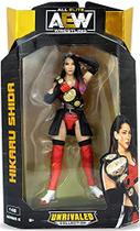 Hikaru Shida - AEW Inigualável 6 Jazwares Toy Wrestling Action Figure