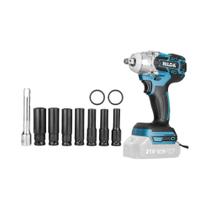 HILDA-Chave de Impacto Elétrica Recarregável Sem Fio, 1 ou 2 Chave Soquete, 21V, Sem Bateria