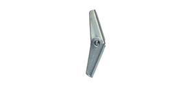 Hillman Anclajes de Mariposa de Acero Galvanizado, 3 mm, Paquete de 100