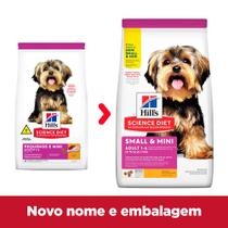 Hills Science Diet Adulto Small Para Cães Adulto Mini Sabor Frango De 7,03 Kg