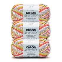 Hilo Caron All Day Cotton Lovebird 3x100g Mercerizado
