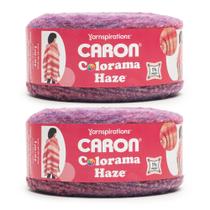 Hilo Caron Colorama Haze Bewitching Paquete de 2 de 227g Poliéster