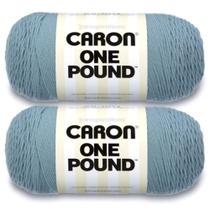 Hilo Caron One Pound Azul 454g Acrílico 4 Mediano 812 Yardas Hilo Caron One Pound Azul 454g Acrílico 4 Mediano 812 Yardas