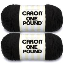 Hilo Caron One Pound Paquete de 2 - 908 g Acrílico Mediano 4 Hilo Caron One Pound Paquete de 2 - 908 g Acrílico Mediano 4