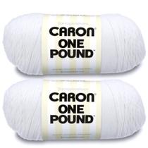 Hilo Caron One Pound Paquete de 2, 908g, Acrílico Mediano