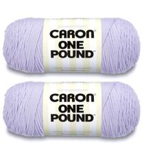 Hilo Caron One Pound Paquete de 2 908g Acrílico Medio 742m Hilo Caron One Pound Paquete de 2 908g Acrílico Medio 742m