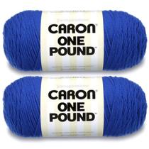 Hilo Caron One Pound Paquete de 2 Acrílico Mediano 742 m