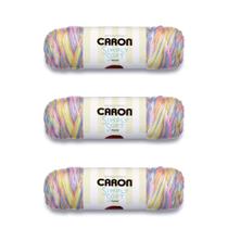Hilo Caron Simply Soft Baby Brights Paints 3x141g Acrílico