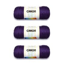 Hilo Caron Simply Soft Paquete de 3 de 170g Acrílico Medio Hilo Caron Simply Soft Paquete de 3 de 170g Acrílico Medio