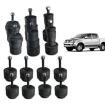 Hilux 05/... Kit Completo Coxim Cabine Body Lift 7cm + Paraf