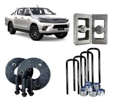 Hilux 2005/... Kit Lift Traseiro 4cm Dianteiro 2,5Cm Hilux 2005/... Kit Lift Traseiro 4cm Dianteiro 2,5Cm