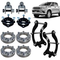 Hilux 2006 até 2015 Kit Lift Completo Jumelo 4Espaçador Rodas 50mm