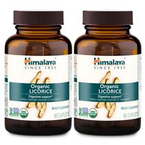 Himalaya Regaliz Orgánico Suplemento de Apoyo Digestivo para 120 Días 120 Tabletas