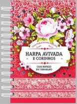 Hinário espiral Letra Hipergigante Mod 02 floral pink