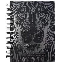 Hinário espiral Letra Hipergigante Mod 07 leao preto