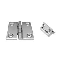 Hinge De Aço Inoxidável 316 Para Deck De Barco, Polido, Quadrado, Sólido, Hardware Para Porta De
