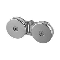 Hinge De Vidro Para Banheiro De Instalação Fácil Em 180 Graus, Suporte De Lado Único Para Acessórios