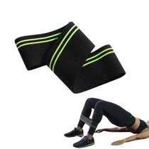 Hip Band Forte Faixa Elástica Para Treino Funcional Exercícios Yoga Fisioterapia Pilates