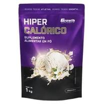 hiper calórico suplemento alimentar sabor baunilha1kg growth hiper calórico suplemento alimentar sabor baunilha1kg growth
