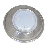 Hiper led 6w rgb inox 316l - aparelho de iluminacao a led contendo tecnica digital Hiper led 6w rgb inox 316l - aparelho de iluminacao a led contendo tecnica digital