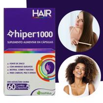 Hiper1000 hair cápsulas vitamina fortalece cabelo e unhas - BIOFHITUS