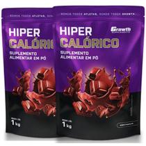 Hipercalorico 1kg Chocolate Growth Supplements Kit 2 Refil