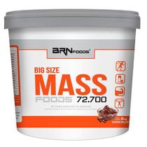 Hipercalórico 6 kg 72.700 Massa Brn Foods Balde - morango