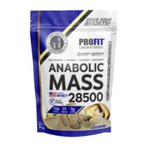 Hipercalórico anabolic mass 28500 3kg profit laboratórios Vários Sabores