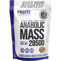 Hipercalórico Anabolic Mass 28500 Cookies And Cream 3kg - Profit Labs