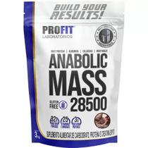 Hipercalórico Anabolic Mass 28500 Pouch 3kg - Profit - Profit Laboratórios