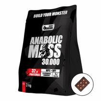 Hipercalorico Anabolic Mass 30.000 3 kg para Ganho de Volume Corporal - Snake Dragon