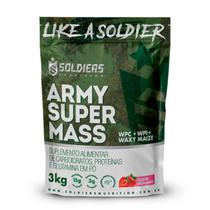 Hipercalórico Army Super Mass - 3Kg - Soldiers Nutrition