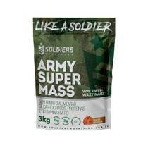 Hipercalórico Army Super Mass - 3Kg - Soldiers Nutrition