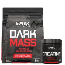 Hipercalórico Dark Mass 3kg + Creatina Fuse 300g Dark Lab