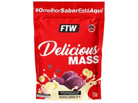 Hipercalórico FTW Delicious Mass em Pó 3kg Banana com Açaí e Leite Condensado
