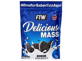 Hipercalórico FTW Delicious Mass em Pó 3kg Cookies