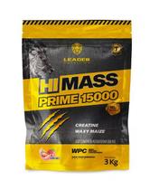 Hipercalórico Hi Mass Prime 15000 Morango 3kg Leader Nutrition