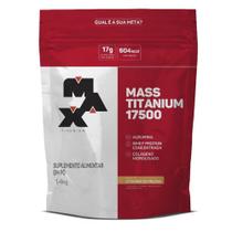 Hipercalórico Mass 17500 Refil 1,4Kg - Max Titanium