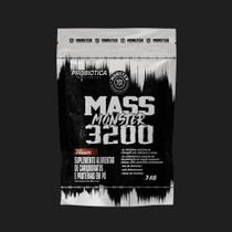 Hipercalórico - Mass Monster 3200 - Chocolate - Rafael Brandão - 3kg - Probiótica