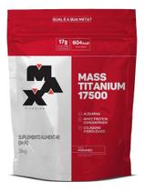 Hipercalórico Mass Titanium 17500 3kg Max Titanium Morango