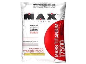 Hipercalórico Mass Titanium 17500 Refil 3 kg - Baunilha - Max Titanium