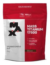 Hipercalórico Mass Titanium 17500 Refil Sabor Chocolate 3kg - Max Titanium