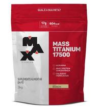 Hipercalórico Mass Titanium Refil 3Kg - Max Titanium