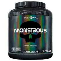 Hipercalórico Monstrous - 2,7kg - Blackskull - Sabor Morango Hipercalórico Monstrous - 2,7kg - Blackskull - Sabor Morango