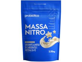 Hipercalórico Probiótica Massa Nitro Baunilha - em Pó 2,52kg