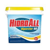 Hiperclor 60 Balde De Cloro Granulado 2,5kg HidroAll Hiperclor 60 Balde De Cloro Granulado 2,5kg HidroAll