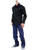 HiPlay 1/6 Escala Masculino Figura Boneca Roupas, Terno Completo Artesanal, Camisa + Calças + Roupa de Cinto para 12" Figura de Ação Masculina CM003(E)